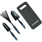 Hyundai Set d'outils de jardin - 4 pièces