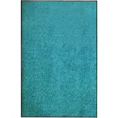 vidaXL Paillasson lavable Cyan 120x180 cm
