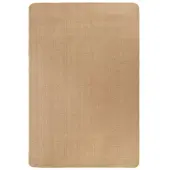 vidaXL Tapis en jute avec support en latex 160x230 cm Naturel