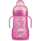 Mam Biberon transition 220 ml - bec silicone rose (Couleur non sélectionnable) 1 pc(s) Bouteilles