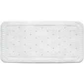 kela Tapis Antidérapant Kela Kreta Bad White (72 x 36 cm)