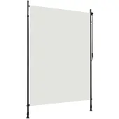 vidaXL Store extérieur 150 x 270 cm Crème
