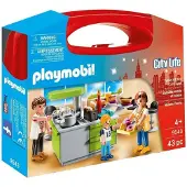 Playmobil City Life 9543 - Valisette Famille Et Cuisine