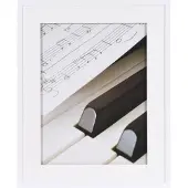 Henzo Piano 40x50 Cadre blanc -