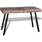 vidaXL Table Teck recyclé