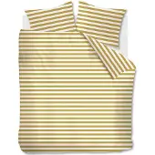 Ambiante Housse de Couette Ambiante Orsin Jaune Satin-200 x 200 / 220 cm | 2-personnes