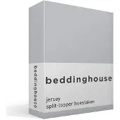 Beddinghouse Drap-Housse Beddinghouse Surmatelas Light Grey (Jersey)-140 x 200 cm