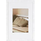 Henzo Bois flotté 30x45 Cadre blanc -