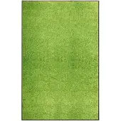 vidaXL Paillasson lavable Vert 120x180 cm