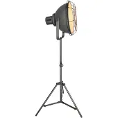 Label51 - Lampadaire Max Burnt Steel