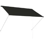 vidaXL Auvent rétractable 200x150 cm Anthracite