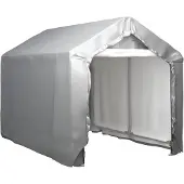 vidaXL Tente de stockage 180x300 cm Acier gris