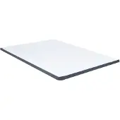 vidaXL Surmatelas pour sommier à ressorts 200 x 140 x 5 cm moyennement souple