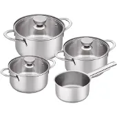 Brabantia Futura Batterie de Cuisine 4 Pièces
