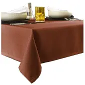 De Witte Lietaer Tafellaken De Witte Lietaer Gibson Terracotta-Ø 190 cm