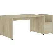 vidaXL Couchtisch Sonoma-Eiche 90x45x35 cm Holzwerkstoff