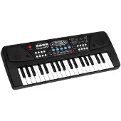 Reig Musicales Electronic Organ 37 Keys With Microphone Tomb With Audio Cable 43x16x5.40 Cm Argenté Enfants