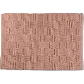kela Tapis de Bain Kela Leana Salmon Red-55 x 65 cm