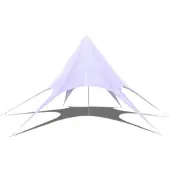 vidaXL Pavillon de jardin Hexagon Stern 14m