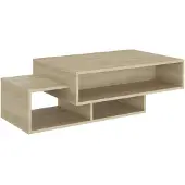 vidaXL Table basse en chêne Sonoma 105x55x32 cm Bois composite