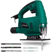 Vonroc Scie sauteuse VONROC - 550W - système de changement rapide - 5 lames de scie incluses (fabriqué en Allemagne)