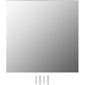 vidaXL Miroir mural 50 x 50 cm Carré verre