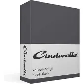 Cinderella Drap-Housse Cinderella Anthracite (Satin)-200 x 200 cm