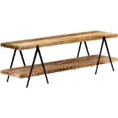 vidaXL Meuble TV 160x40x50 cm Bois solide de manguier247885