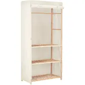 vidaXL Armoire à 3 niveaux 79 x 40 x 170 cm