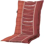 Madison Coussin de Chaise Extérieure Madison Lines Brick (Dossier Bas)