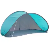 Huismerk Tente de plage escamotable Bleu