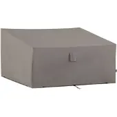 Madison Housse Mobilier de jardin Madison Banc de Jardin Couverture Gris (75 x 130 cm)