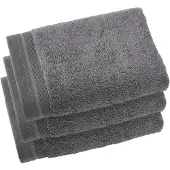 De Witte Lietaer Serviette Invité De Witte Lietaer Contessa Steel Grey (40 x 60 cm)(Lot de 3)
