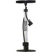 Beto Steel Floor Pump Blanc,Noir 160 Psi