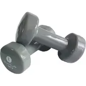 SVELTUS haltère époxy 2 x 3 kg gris