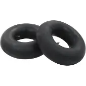 vidaXL Tuyaux de brouette 2 pcs. 15x6.00-6 caoutchouc