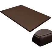vidaXL Tapis pour chien Plat Rectangulaire Marron L