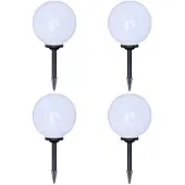 vidaXL Lampes d'allée 4 pcs. LED 30 cm avec piquet de terre