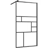 vidaXL Paroi de douche pour passage piétonnier avec verre ESG transparent 80x195 cm