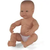 Miniland Babydoll Fillette européenne - Parfum vanille - 40 cm