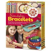4M - KidzMaker - 9 pièces - Bracelet d'amitié - - UneTaille - Set de Création