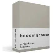 Beddinghouse Drap-Housse Beddinghouse Sand (Percale)-90 x 200 cm