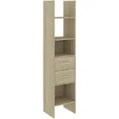 vidaXL Bibliothèque Chêne sonoma 40x35x180 cm Bois d’ingénierie