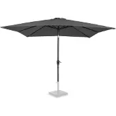 Vonroc Parasol Rosolina 2,8x2,8m – Parasol inclinable carré | Gris