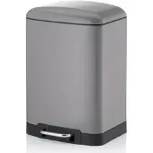 kela Poubelle à Pédale Kela Davino Silent Close 12L Light Grey