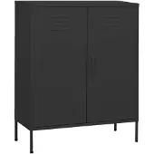 vidaXL Armoire de rangement Anthracite 80x35x101,5 cm Acier