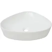 vidaXL Lavabo triangulaire en céramique blanc 50,5 x 41 x 12 cm