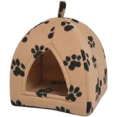 vidaXL Lit pour chats Taille L Beige