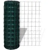 vidaXL Grillage de clôture grillagé 25x0,8m Clôture de jardin