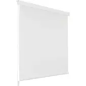 vidaXL Store roulant de douche 160x240 cm Blanc